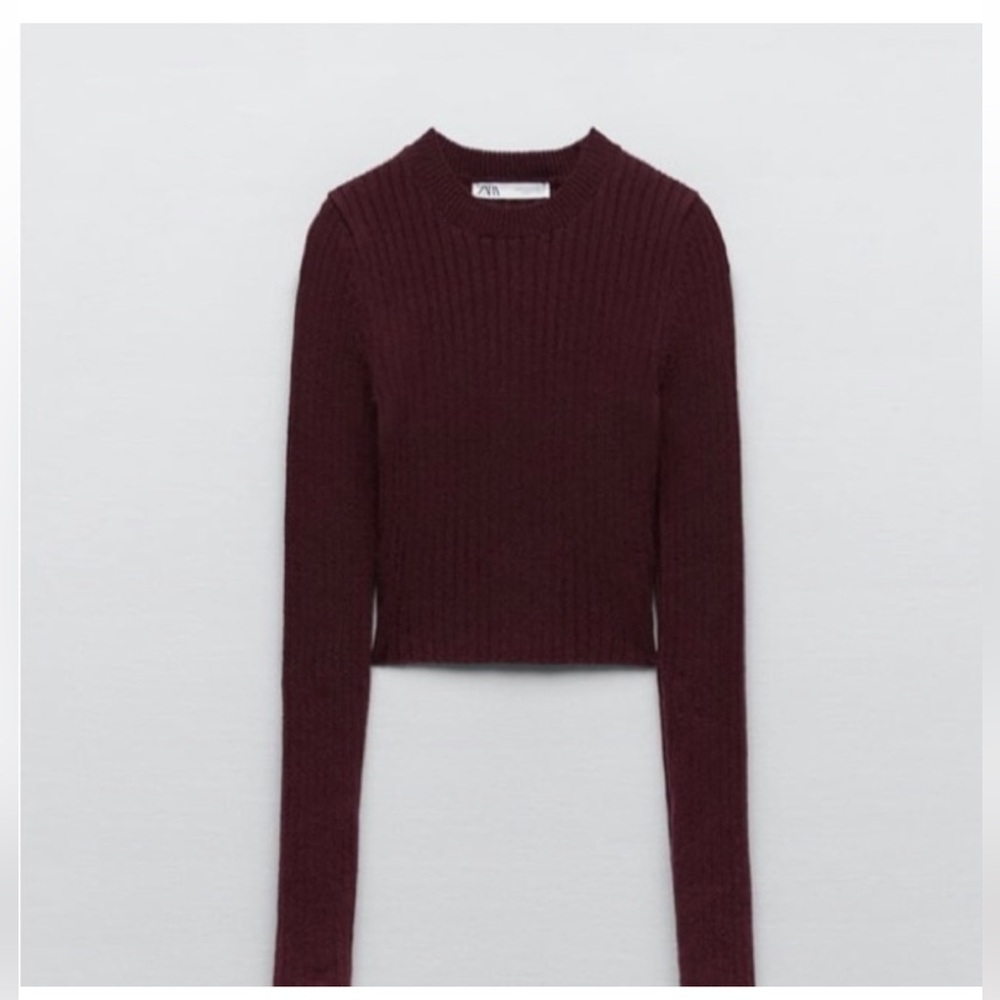 Zara Cropped Sweater